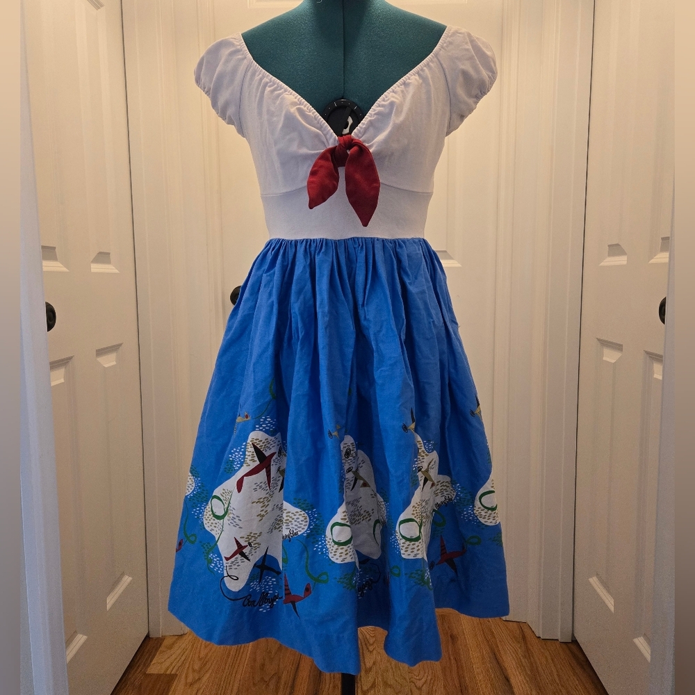 Pinup Couture Mary Blair Planes Dress